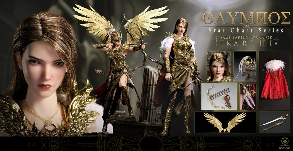 【In Stock】Original POP COSTUME OSC-005 The Star Chart Series Sagittarius Warrior Icarti 1/6 Action Figure Toy Collection Model