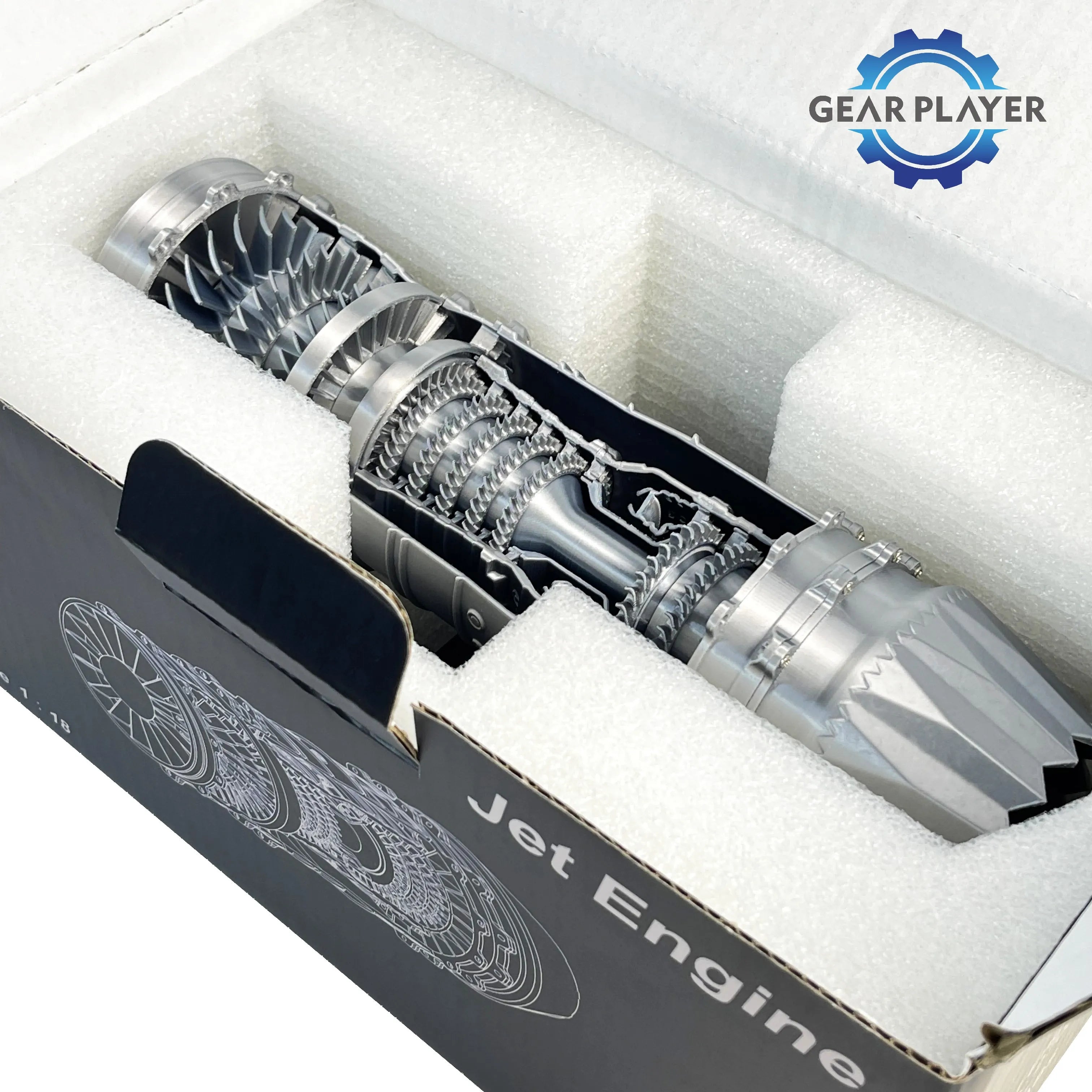 F-35 Fighter Model Toy Startable Aviation Engine High Performance Power Turbine Cool Boutique Toy Gift