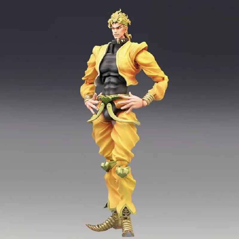 New 17cm Jojo'S Bizarre Adventure Stardust Crusaders Kujo Jotaro Dio Brando Anime Action Figures Model Collection Toys