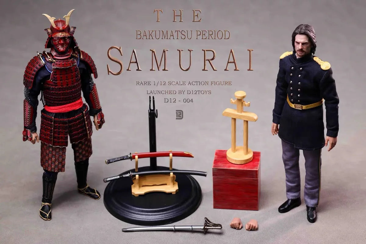 in stock D12TOYS 1/12 6in Action Figure Palm Collection Series Japanese Shogun The Last Warrior Tom Cruise Toy gift decoration