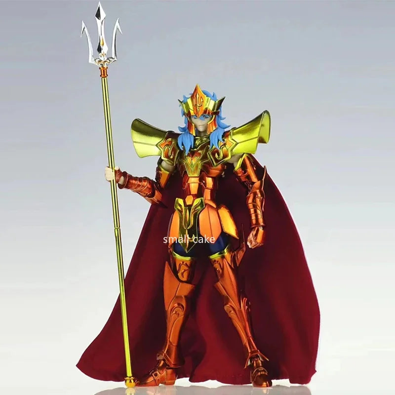 In Stock MST Model Saint Seiya EX Myth Cloth Metal Poseidon Poseidon Same Casual Wear Action Figure Toy Gift