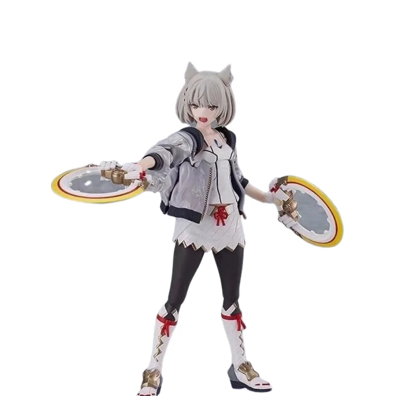 14 см Xenoblade 3 Mio Множество аксесоари Game Girl Фигура Модел Статуя Момчета Колекция Декорация за плот Орнамент Играчки Подаръци