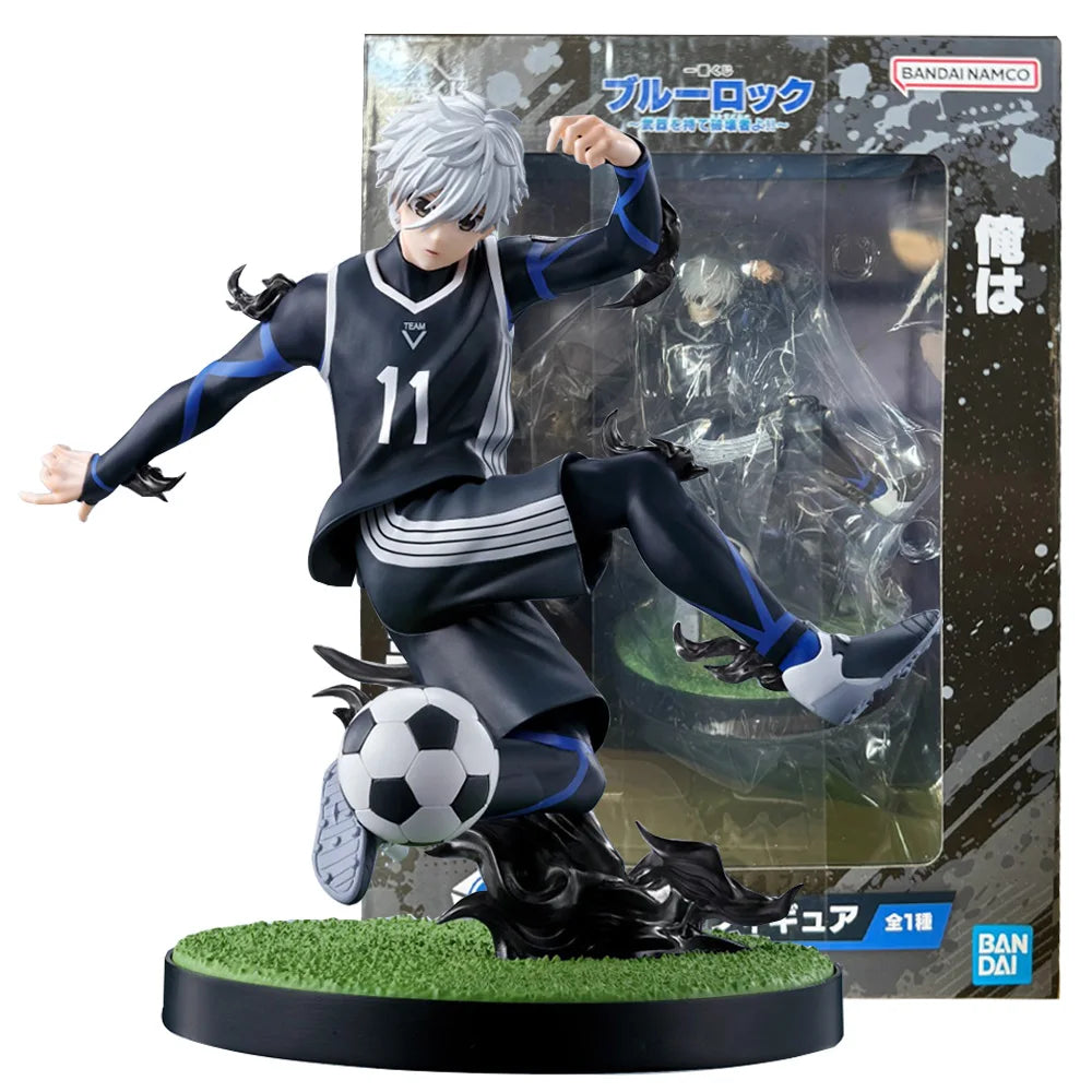 12CM Anime Gekijouban Blue Lock Episode Nagi Nagi Seishirou Figure Blue Lock Model Toy Gift Action Figure PVC