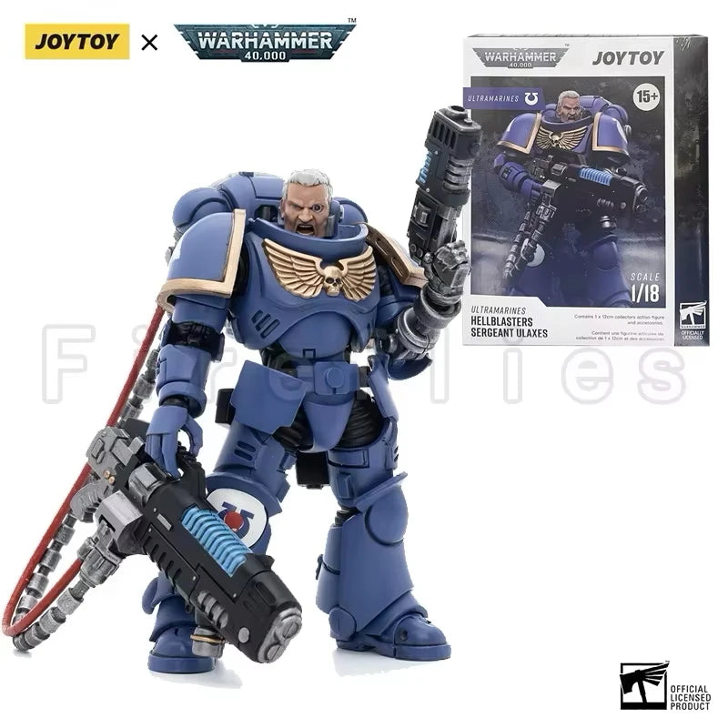 1/18 JOYTOY Action Figure 40K Ultramarines Hellblasters Anime Collection Model Toy