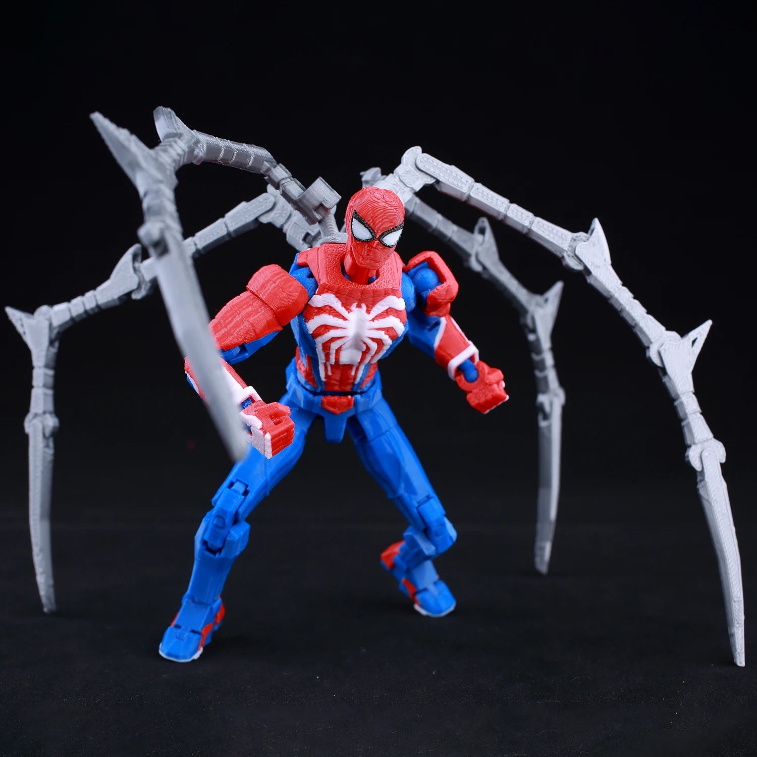 9L 3D Printed Spider-Man Generation with Spider Claws Lucky Dummy 13 Movable Shapeshift Action Figures Mannequin Toys Collectors