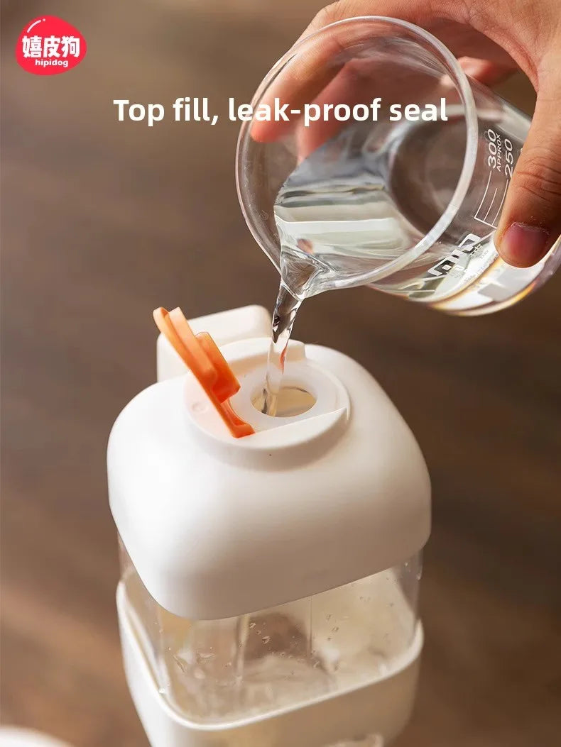 Auatic Hanging Dog Waterer No Wet Mouth Pet Drinking Fountain Cage Feeding Bowl Watering Pot Hipidog Pet Supplies