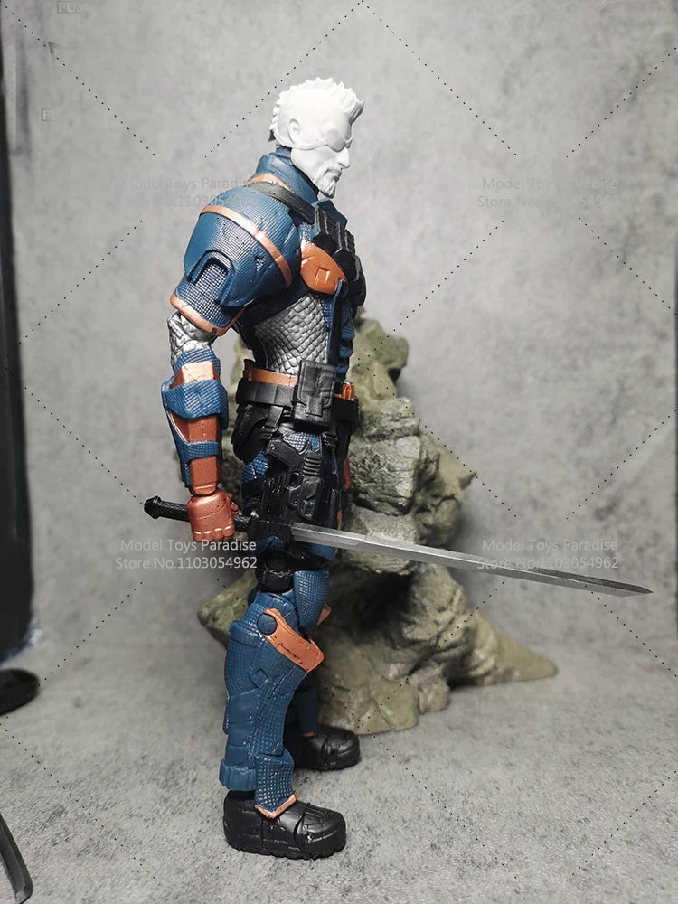 1/12 Men Soldier Deathstroke Long Sword  Model Scene Accessories Fit 6inch Mezco Action Figure Model