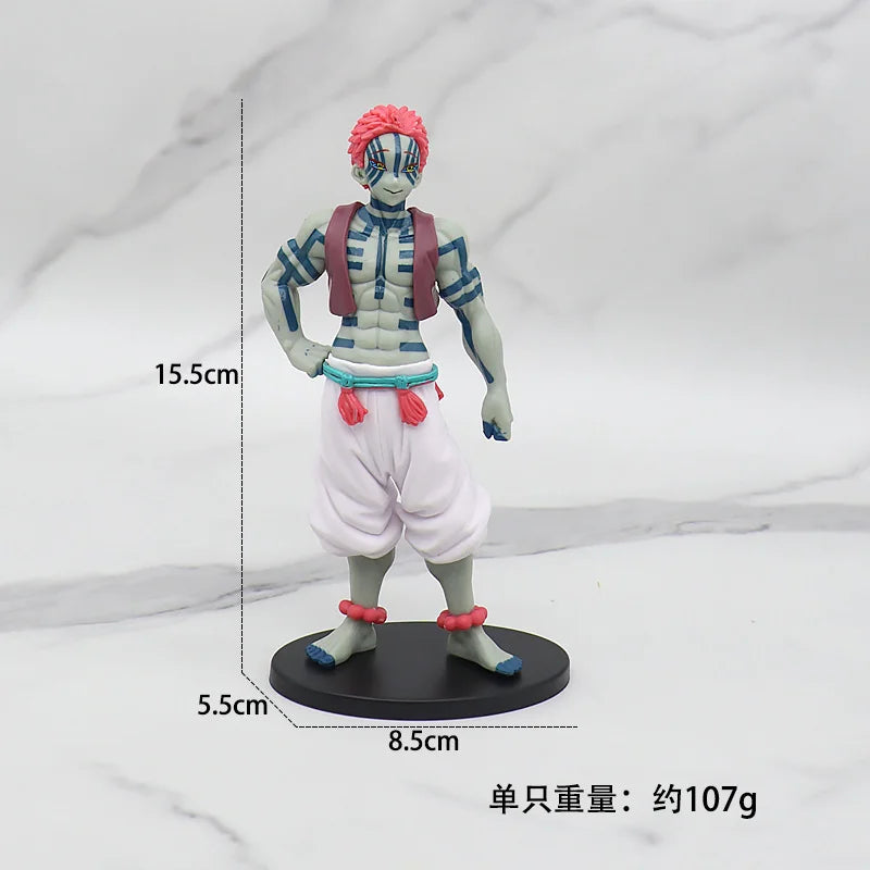 Anime Demon Slayer Kimetsu No Yaiba Sanemi Mitsuri Obanai Muichirou Kyoujurou Tengen PVC Action Figures Model Dolls Toys Gifts
