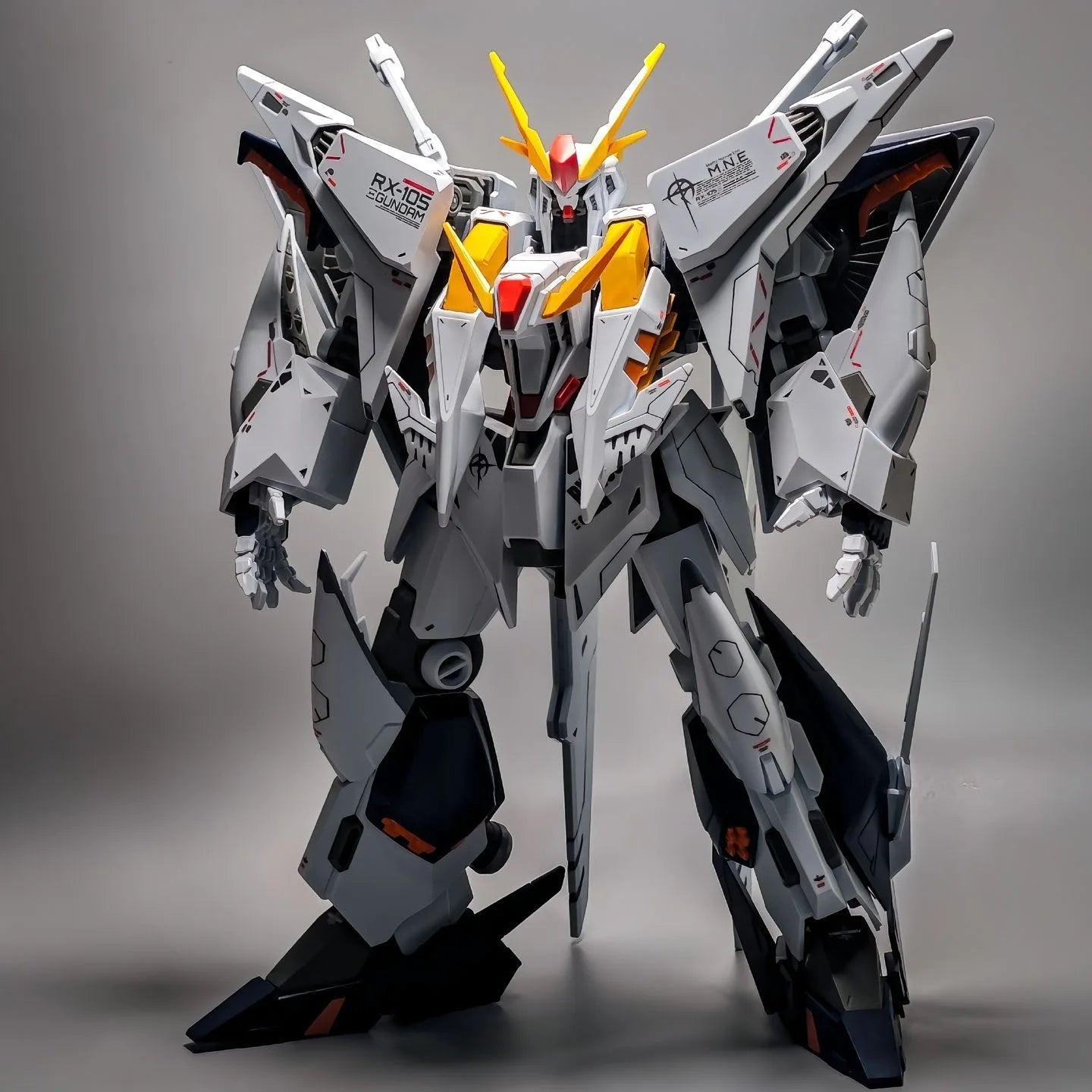 In Stock JUJIANG XI RX-105 HG 1/144 Toys Assembly Model Kit Action Figures Plastic Model Kits Robot Hobby Mecha Gift