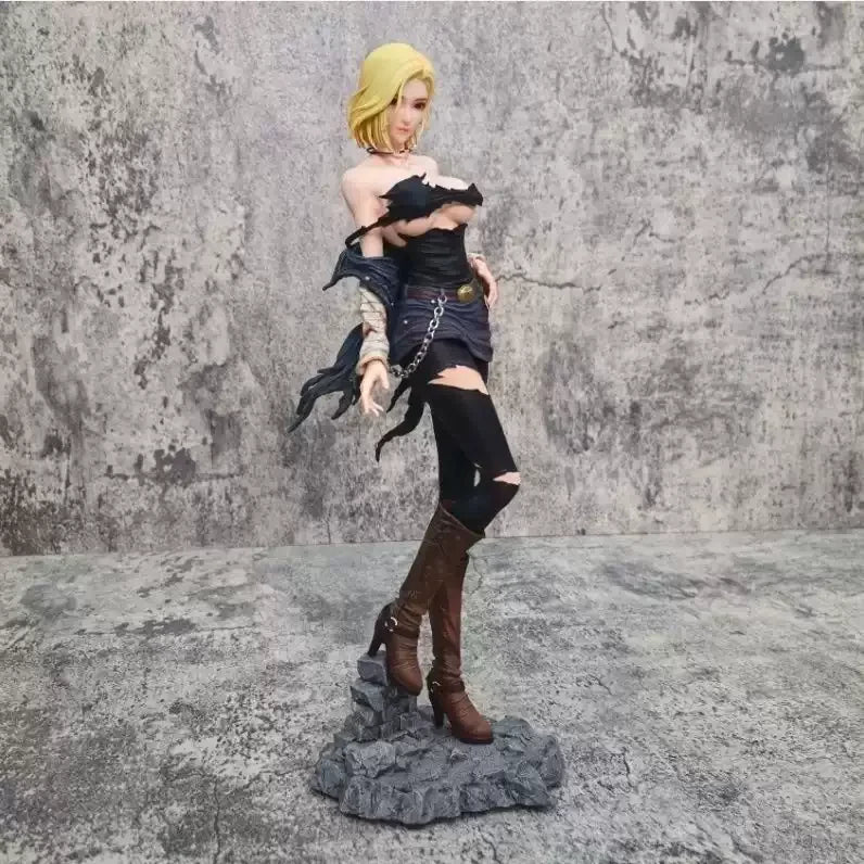 Bandai Dragon Ball Z Android 18 HB GK Model Anime Beautiful Girl Action Figure Akira Toriyama Decoration