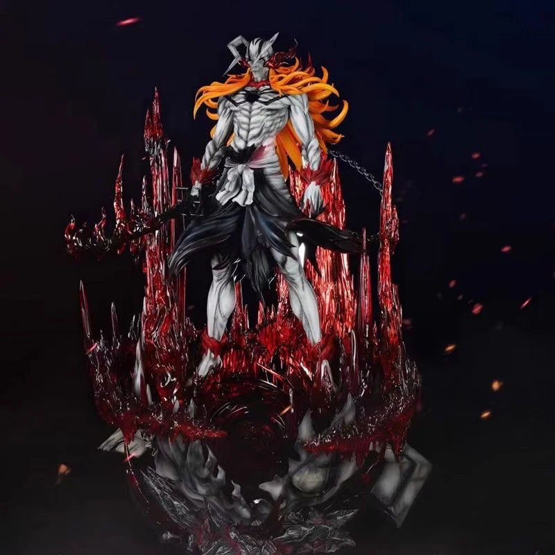 2025 New Bleach Anime Figure Kurosaki Ichigo Ulquiorra Cifer Figures 1:1 Figurine Collection Desktop Models Toys Christmas Gifts