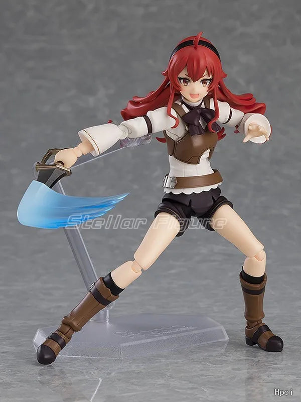 【SF】In Stock Original Max Factory GSC Figma566 Mushoku Tensei Isekai Ittara Honki Dasu Eris Greyrat Figures Model Anime
