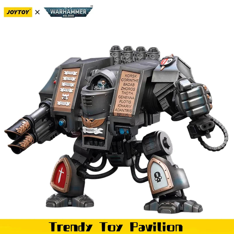 【JOYTOY】Warhammer 40K JTWH0077 Space Marines  Grey Knights Venerable Dreadnought 1/18 Action Figure Toys