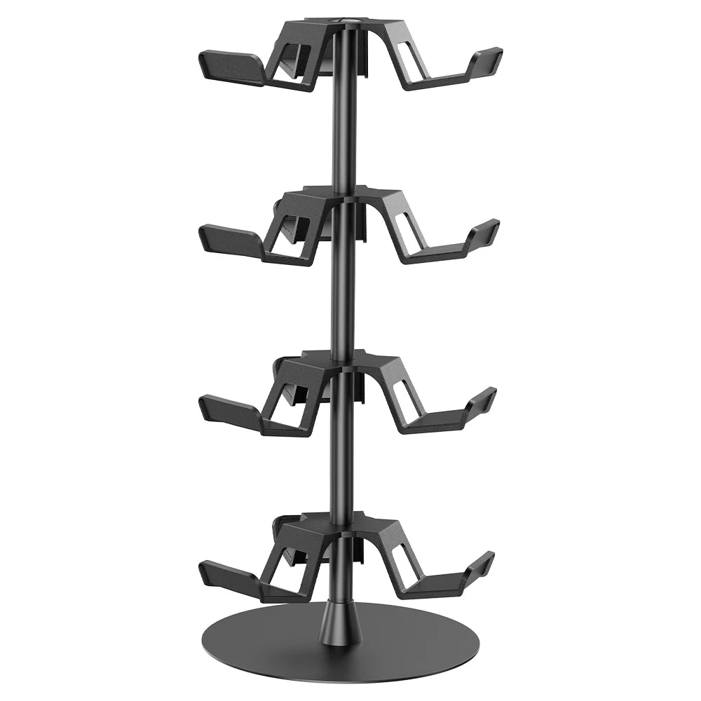 Controller Holder Stand 3 Tiers & 4Tiers Rotatable Gaming Headset Stand Compatible with Xbox PS5 PS4 Switch Pro Headphone Holder