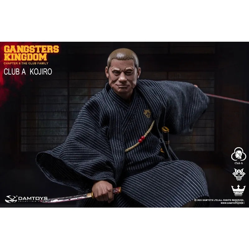 DAMTOYS Genuine GK021 Gangster Kingdom Grass Flower A KOJIRO Movable Finished Product Model Boy's Gift Collectibles