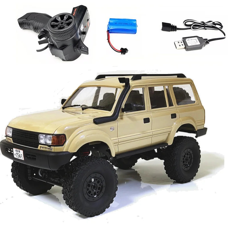 RC Trucks 4x4 Offroad c54-1 RC Rock Crawler 4x4 1/16 LC80 RC Offroad Auto RC Pickup Fernbedienung Offroad Auto