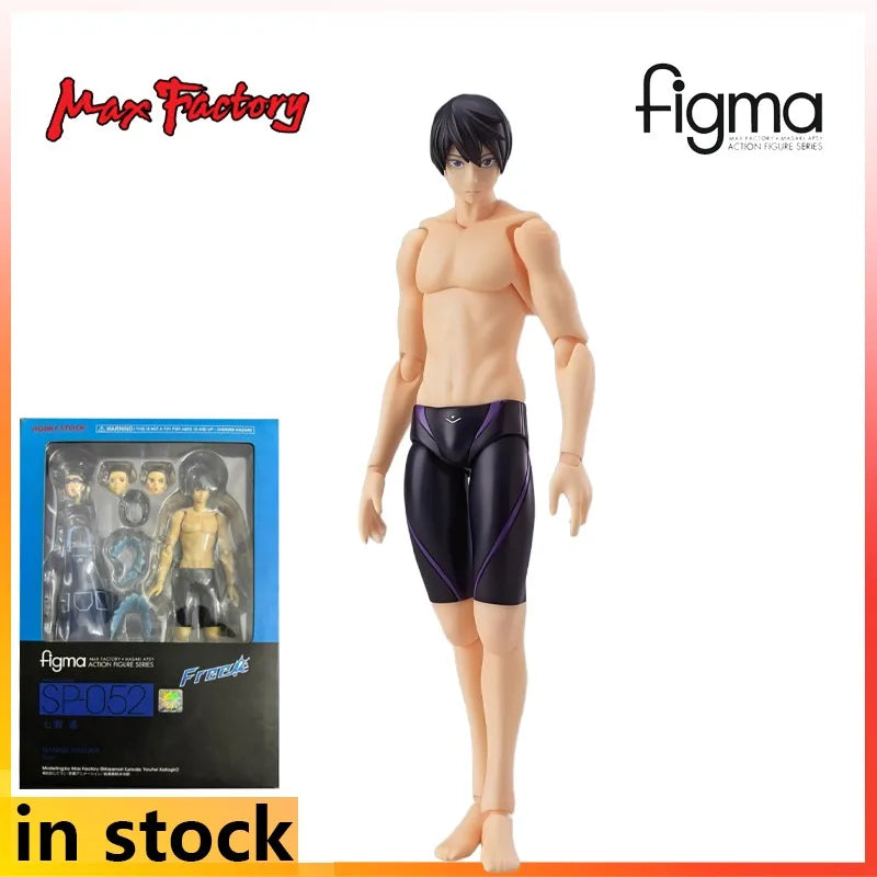Max Factory Original Figma Finished Product Movable Exquisite Doll Free!-Timeless Medley Anime Toys Model Festival Gift for Boys