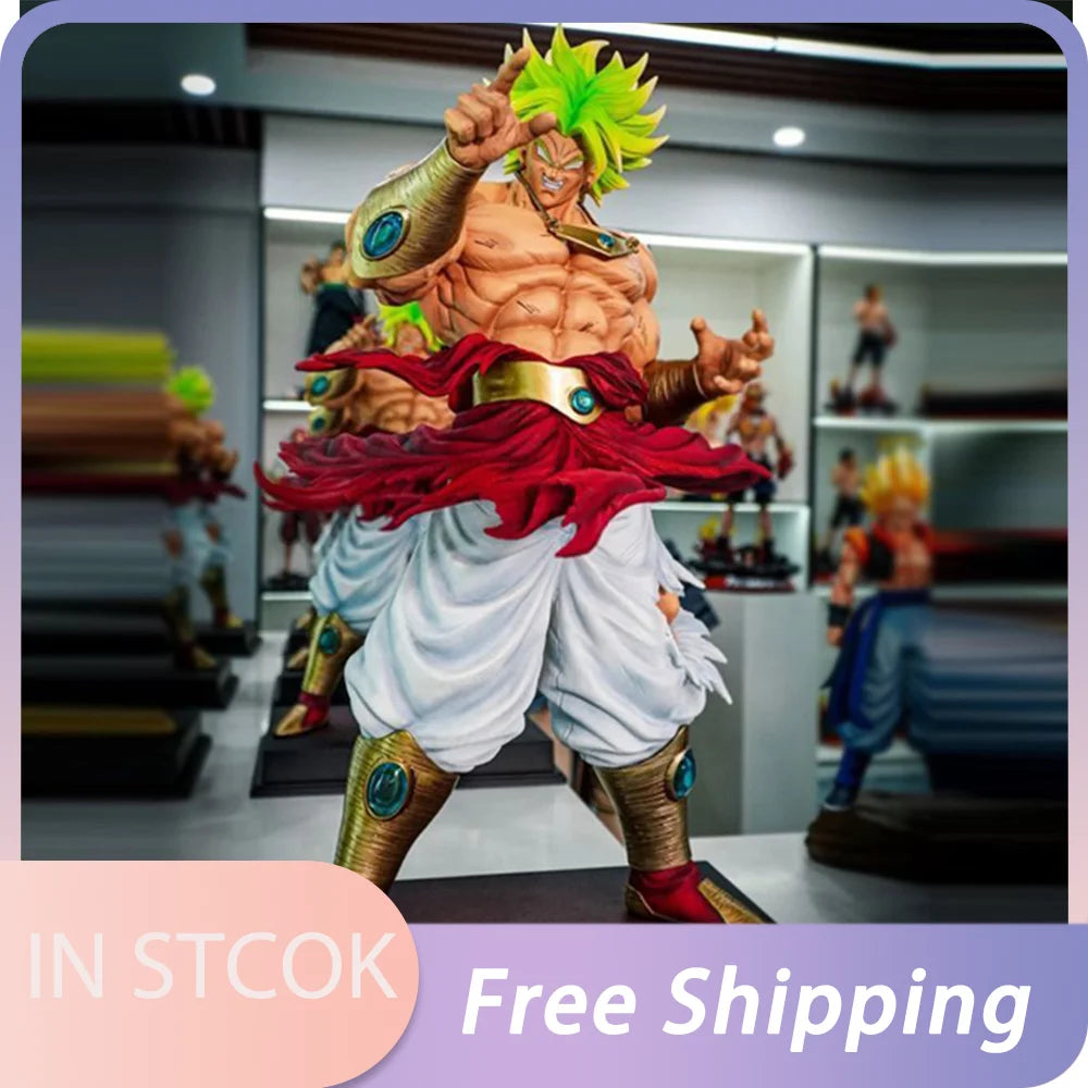 46 cm Anime Dragon Ball Figur Broli Actionfiguren Super Saiyajin Broli Figur PVC Puppe Dekoration Statue Sammlung Modell Geschenke