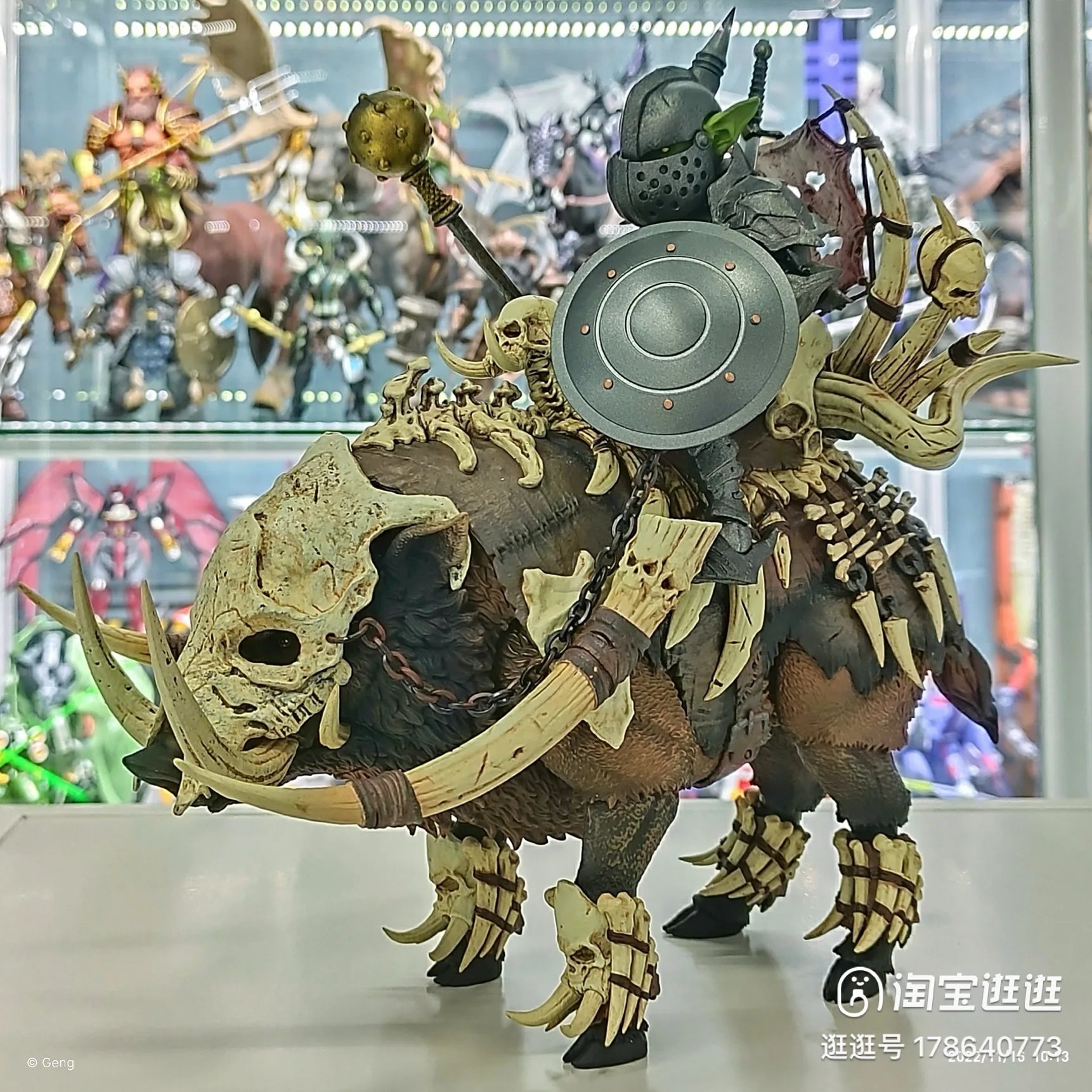 1/12 D20 Studio Scale Collection Figure Boar Bone Spurs Ancient Animals Fit 6-7 Inch Action Figure Doll Mount Model Removable