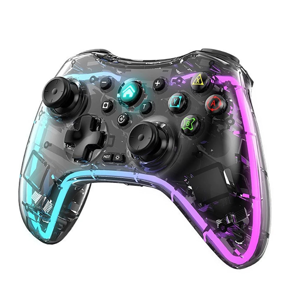 RGB Gamepad Sem Fio Para PS4 Controller Suporte Bluetooth Play Station 4 Joystick Console Controle PS4 PS3 para PC Computer