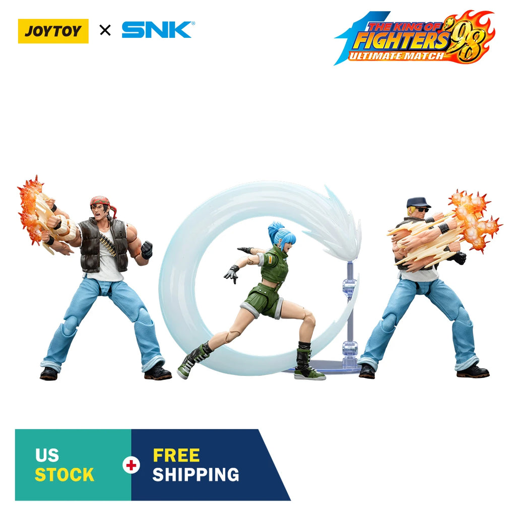 HiPlay JOYTOY SNK KOF'98UM Ikari Warriors Team 1/18 Action Figures