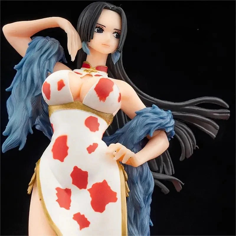 Hot 22cm Anime One Piece Figure Boa Hancock Action Figure Sexy Girl Statue Collection Decoration Christmas Children Toy Gift