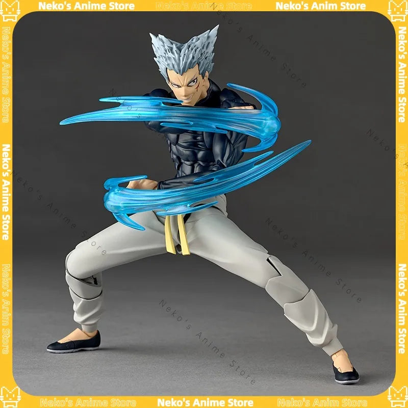 【Pre-Order】Revoltech Yamaguchi One-Punch Man Garou Kaiyodo Action Figure Anime Model Trendy Toys Desktop Doll Collectibles Gift