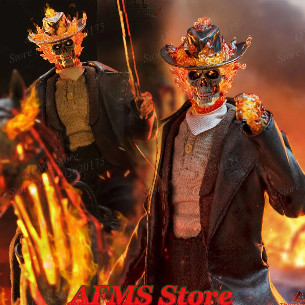 Thunder toys TD2028 1/12 Men Soldier Ghost Rider Dolls Full Set 6Inch Action Figure Model Best Collection Toys