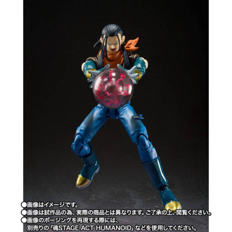 Bandai SHF Tamashii Limited Super 17 Dragon Ball GT Action Figure Collectible Available in Stock