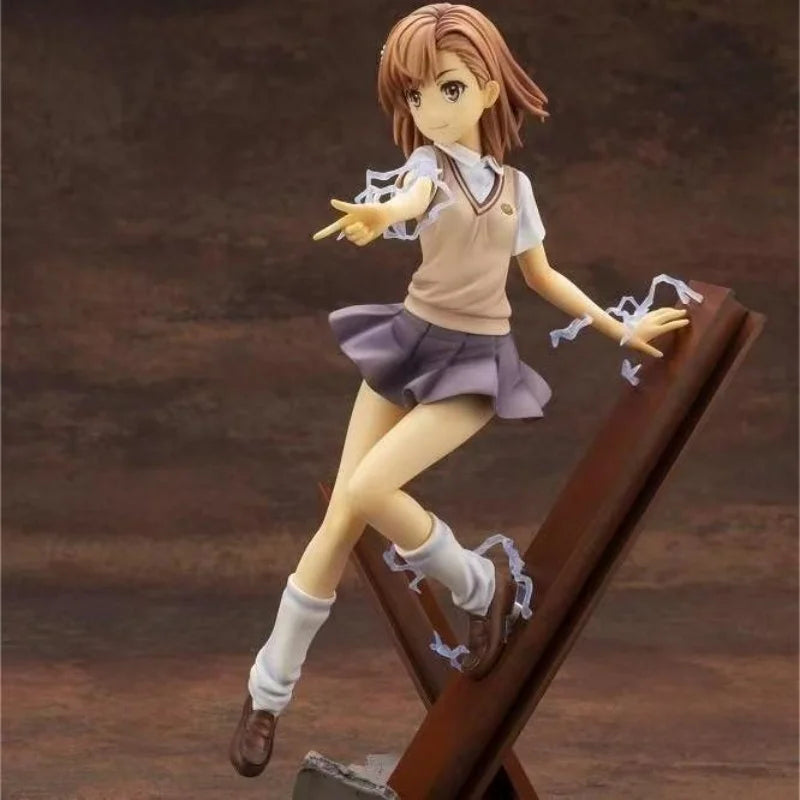 A Certain Scientific Railgun-Modell, Spielzeugfigur, Anime, Schuluniform, Indexkanone, Schwester, Sammlerstück, Ornament, Actionfigur, Geschenke