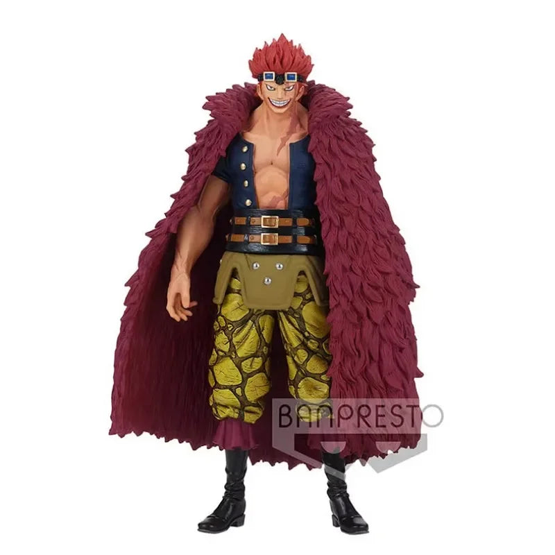 Bandai Original Anime One Piece Figur Eustass Kid Land of Wano DXF Action Model Puppen Spielzeug PVC Sammlerstück Kinder Halloween Geschenk