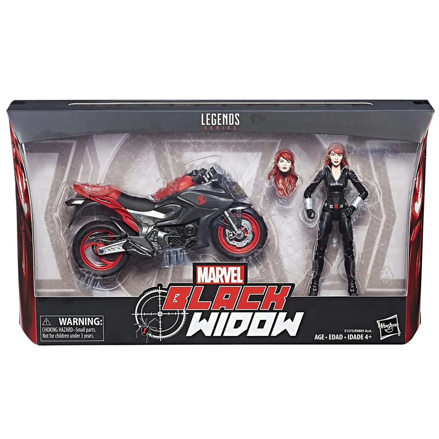 Marvel Legends Ghost Rider & Black Widow 6" Action Figure With Motorcycle Ultimate Flame Cycle Doll Collectible Toys Doll Model