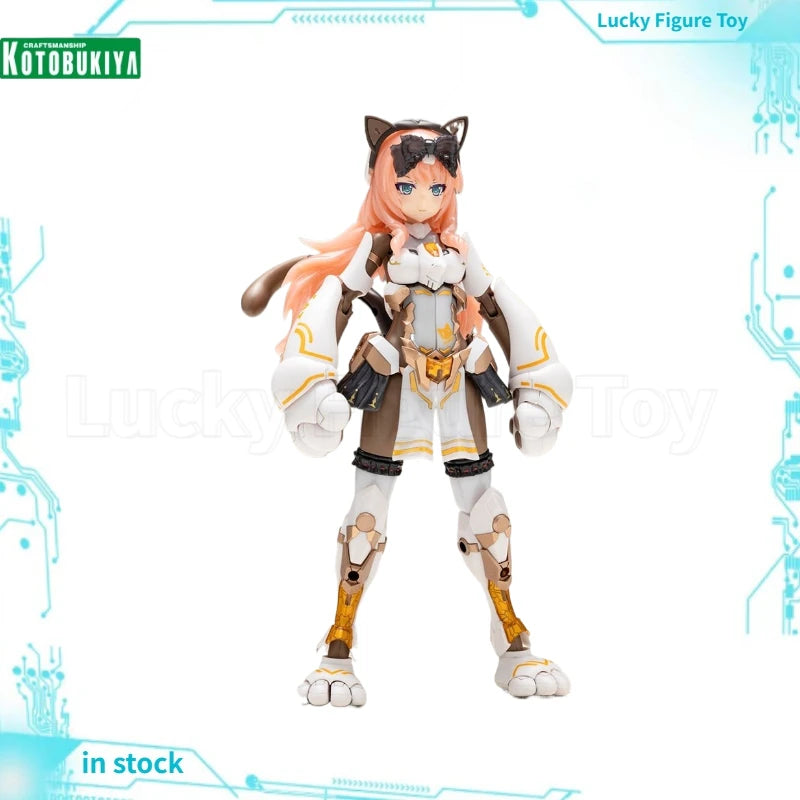 【Pre Sale】KOTOBUKIYA FG187 Frame Arms Girl Durga I Cat Armor -Calico- Ver Assembled Anime Model Toys
