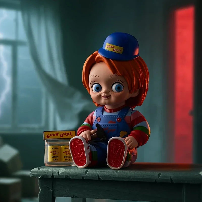 POP MART Chucky Franchise Series Original Blind Box Surprise Mystery Box Cute Anime Action Figure Ornaments Figurines