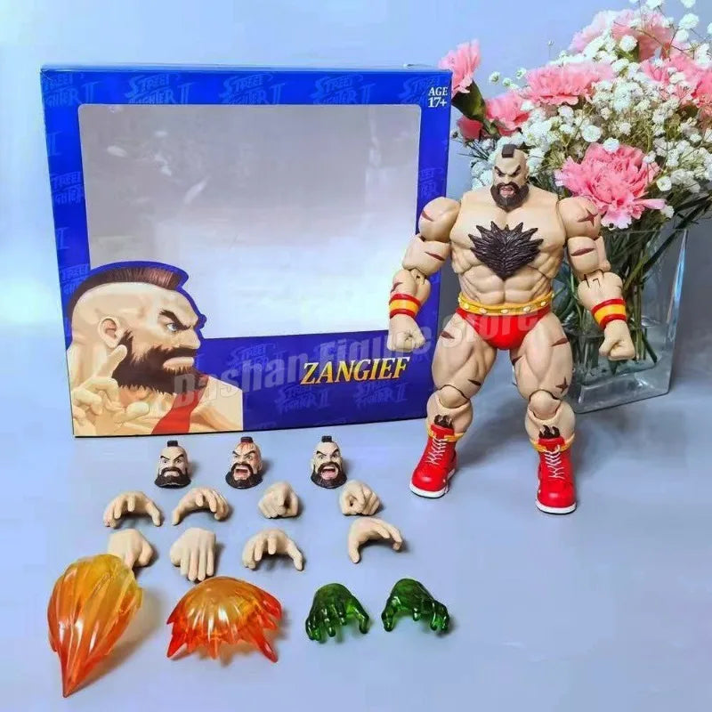 Storm Toys Street Fighter Action Figure ST ZANGIEF Figures Collection The Final Challengers Zangief Figurine Movable Model Toys