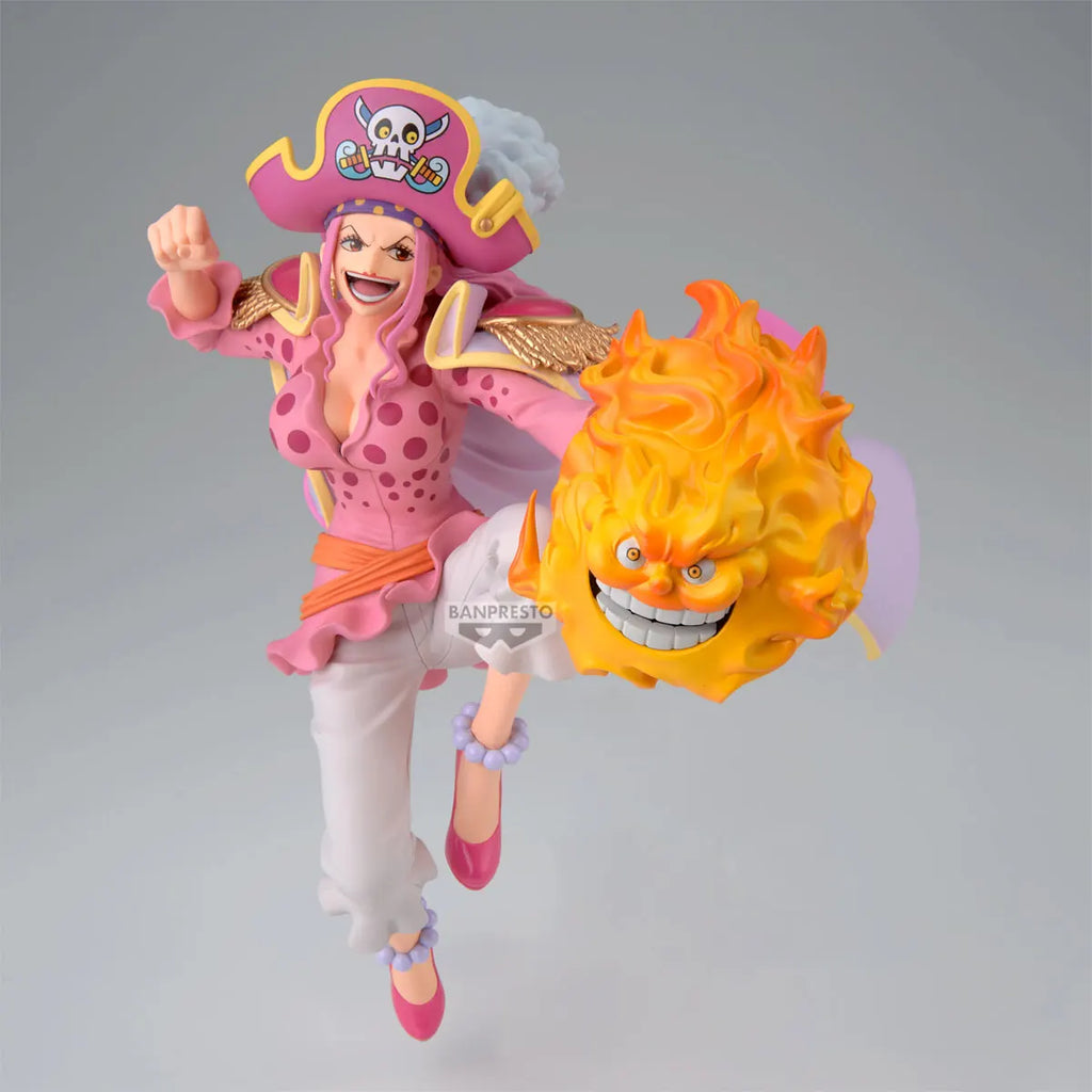 Original BANDAI ONE PIECE CHARLOTTE LINLIN BRC BATTLE RECORD COLLECTION EXTRA Anime Figure Toys PVC Model Collection