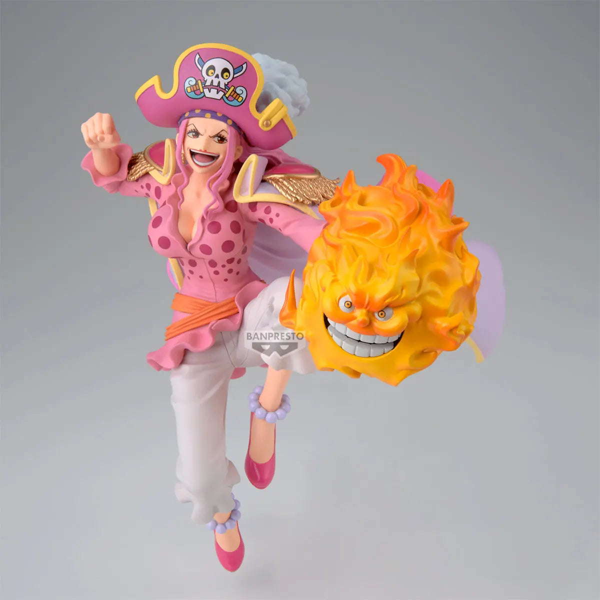 Original BANDAI ONE PIECE CHARLOTTE LINLIN BRC BATTLE RECORD COLLECTION EXTRA Anime Figure Toys PVC Model Collection