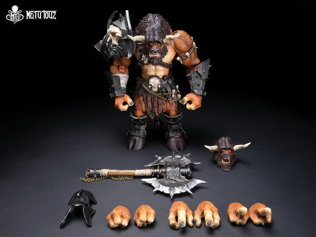 Metytoyz Adventurer World 30cm Minotaur Mokhar Fury Horn Fully detachable armor design Action Figures 【Pre sale in Q1 2026】