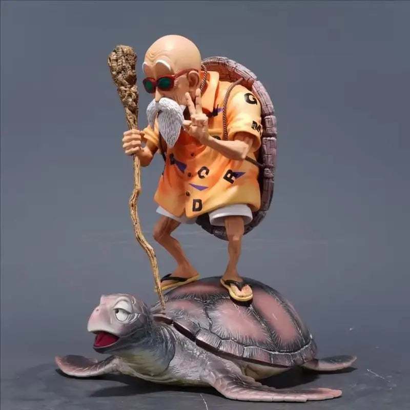 【Auf Lager】 53 cm Anime Dragon Ball Kame Sennin Figur Master Roshi Figur PVC-Statue Actionfiguren Sammlung Modell Spielzeug Geschenke