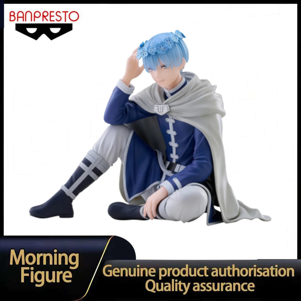 In Stock Banpresto Espresto Flower Crown Frieren Beyond Journey's End Himmel Figure Toy Model Collection