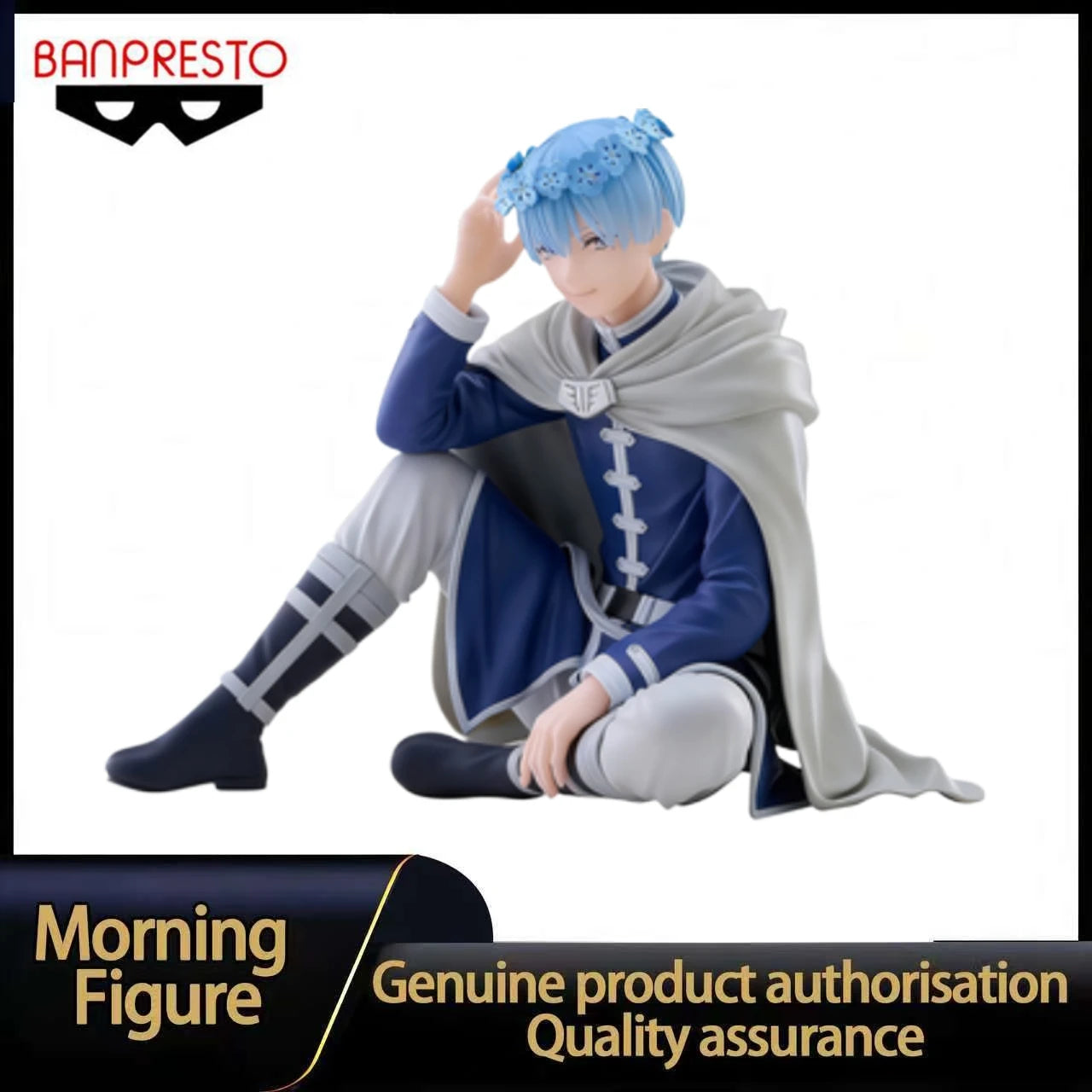 In Stock Banpresto Espresto Flower Crown Frieren Beyond Journey's End Himmel Figure Toy Model Collection