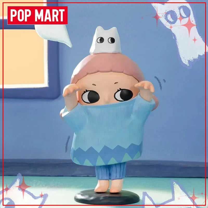 POPMART Nyotas Flauschige Life Series Mystery Box Аниме Сладка екшън фигурка Колекция Модел Настолни орнаменти Кукли Играчки