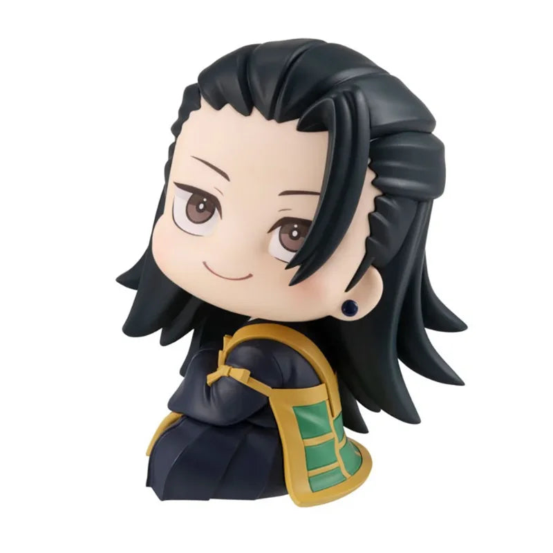 10cm JJK Anime Figure Geto Suguru Action Figures Mini Cute Q-version Geto Figurines Look Up Model Collection Toys Birthday Gifts