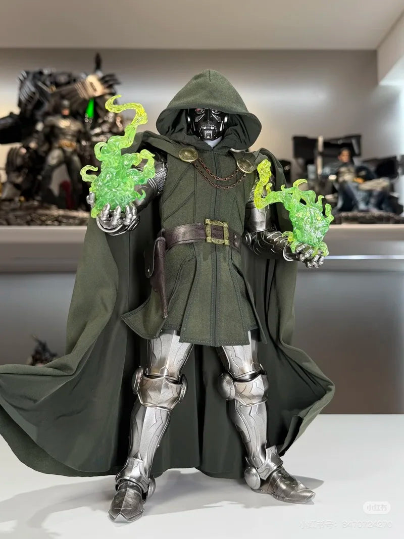 Hot Toys 1/6 Scale Marvel Doctor Doom Action Figure Cms022 Trendy Desktop Ornament Collectible Toy For Boys Ideal Xmas Gift