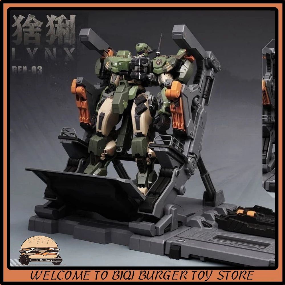 In stock MingjiangZhuan BLUE WHALE REA-03 L.Y.N.X Eurasian Lynx Assembly Model Kit SUNDAY HOBBY Blue Whale Series Toy Gift
