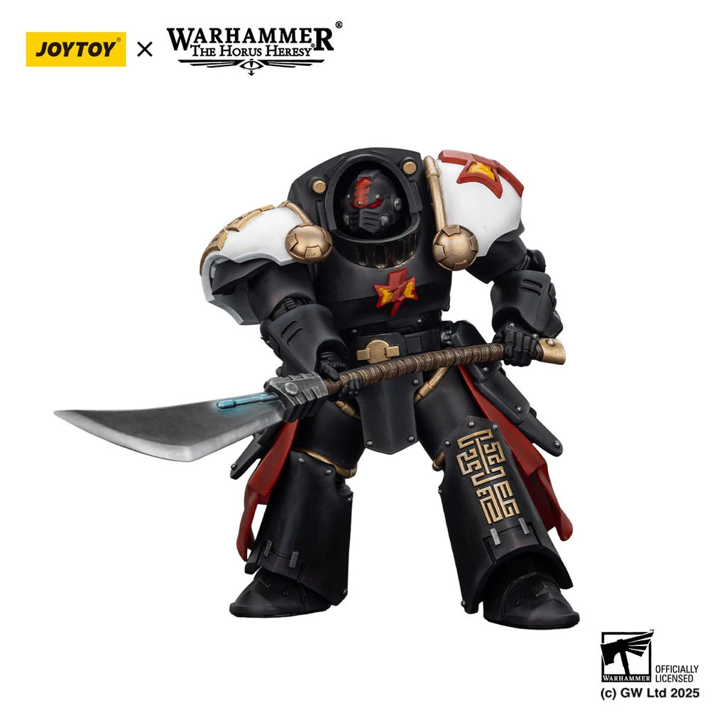 【MT】JOYTOY Warhammer 40K White Scars Legion Praetor Ebon Keshig Terminator 1 and 2 1/18 Action Figure Model Toy