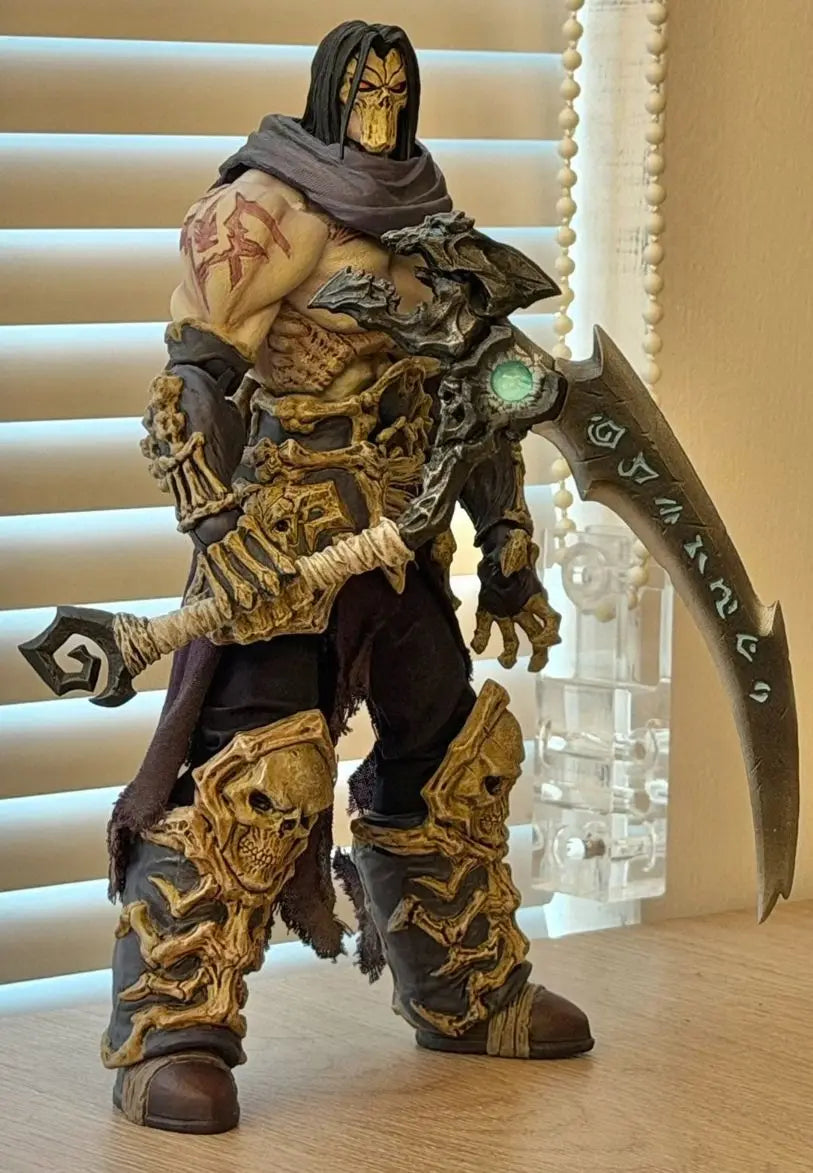 In-stock Magma Fire Abyss Knight Darksiders 2 Apocalypse Knight 1/12 Action Figure Model Collectible Gift