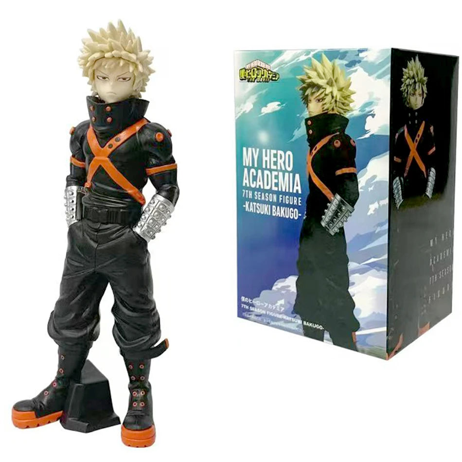 In Stock  Hero Academia Tsuyu Asui /Midoriya Izuku/Bakugou Katsuki/Todoroki Shoto Figure Anime Model Dolls Toy Gift