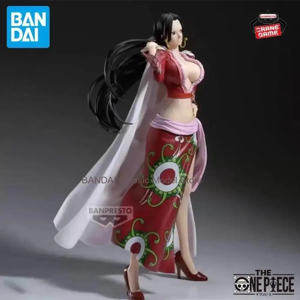 Bandai Original Banpresto 2026 ONE PIECE Grandista Boa Hancock Action Figures Anime Figuras Cartoon Model Kids Toys Juguete Gift