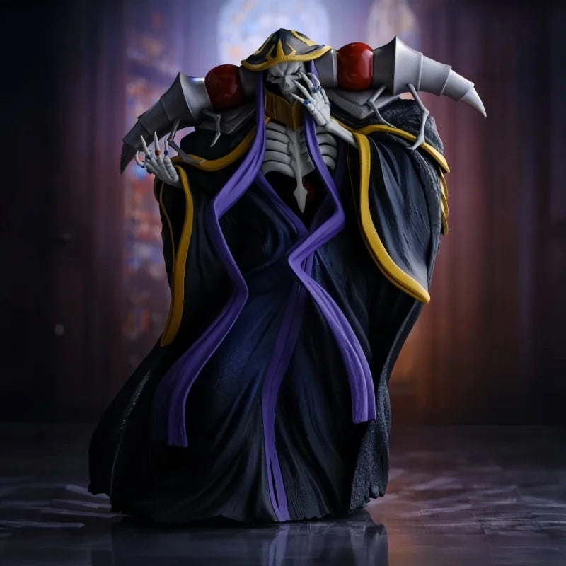 New Arrival Original Bandai Anime Figure Overlord Albedo Ooal Gown Action Banpresto Toys Models Figurine Room Decoration Collect